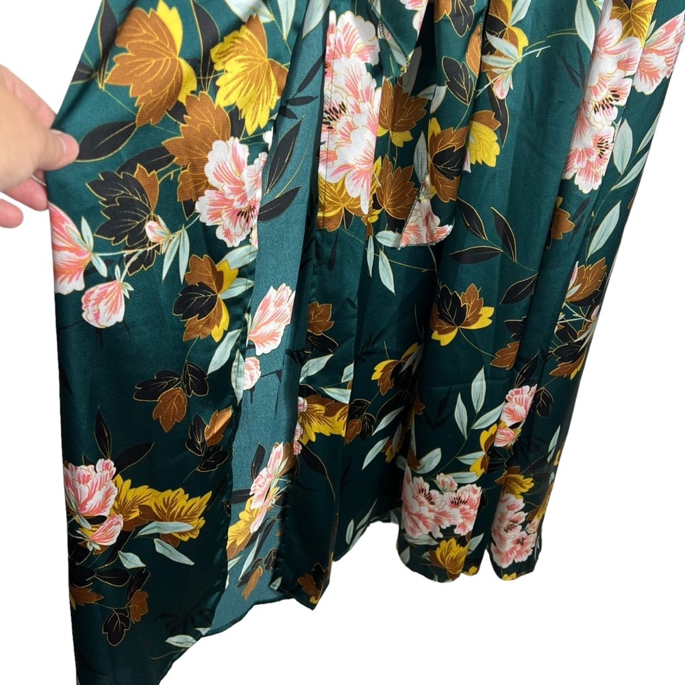 Baltic Born Dark Green Floral Maxi Dress - Picture 10 of 15